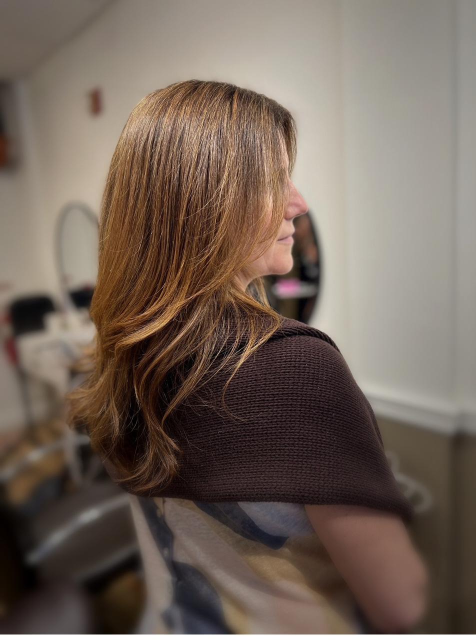 Copper auburn color